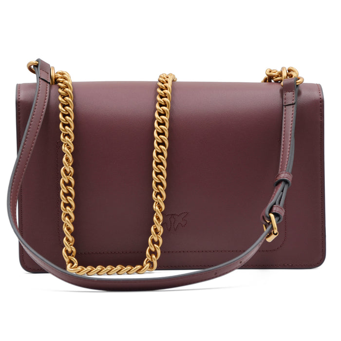 Borsa Pinko Donna Love One Classic Iconica Cioccolato Antique