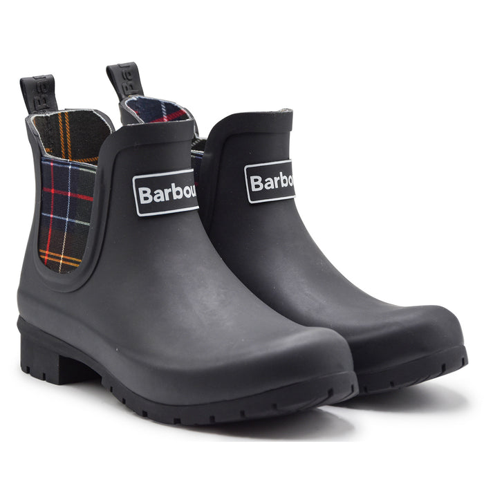 Stivaletti Barbour Halton Donna Nero Perfetti Per La Pioggia