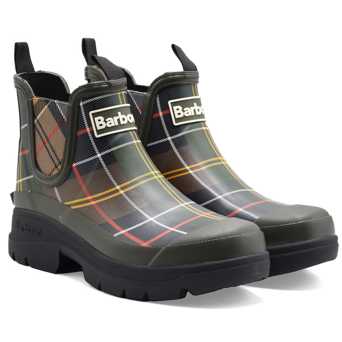 Stivaletti Chelsea Barbour Nimbus Donna Classic Tartan Verde