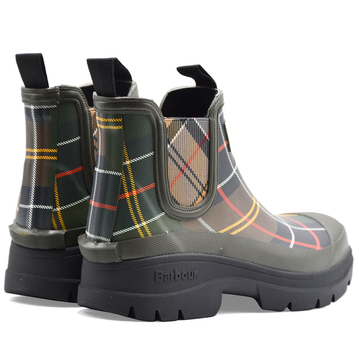 Stivaletti Chelsea Barbour Nimbus Donna Classic Tartan Verde