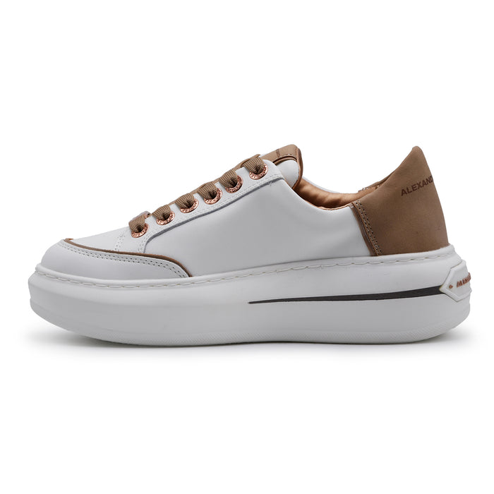 Sneakers Alexander Smith Donna Lancaster Bianco Tallone Cognac