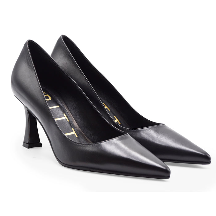 Décolleté Matteo Pitti Donna Nero Stile Elegante Contemporaneo