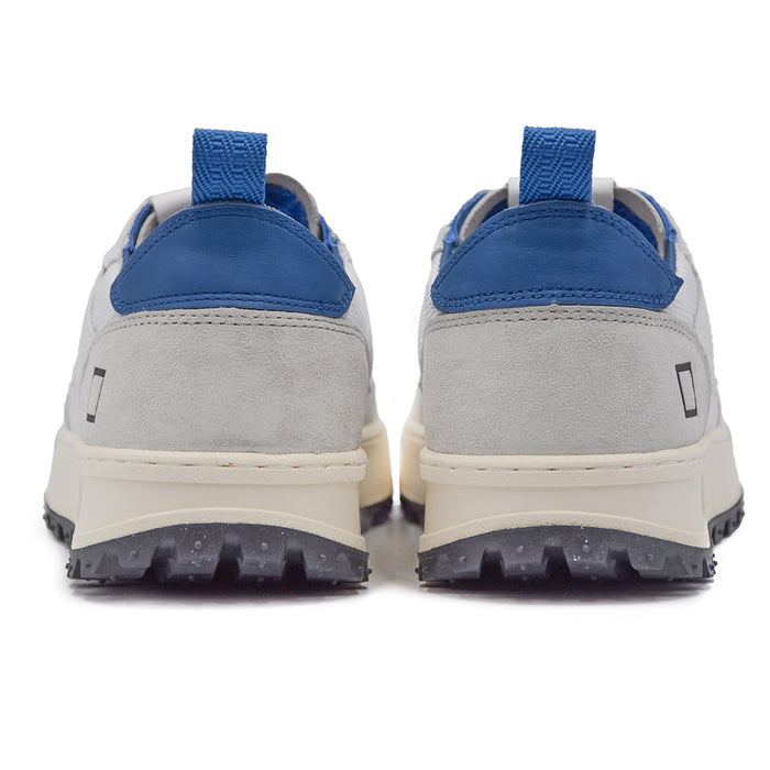 Sneakers D.A.T.E. K2 Colored Bianco Blu Uomo Con Suola Bicolor