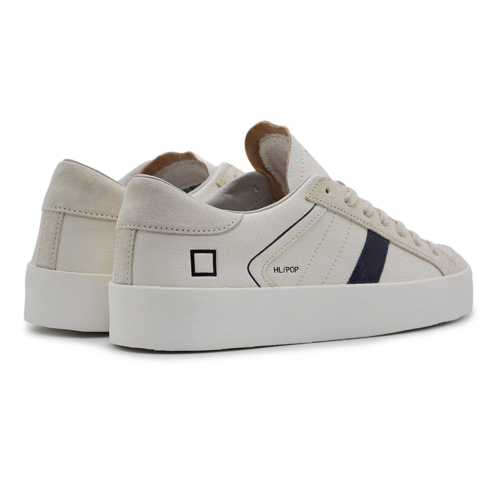 Sneakers D.A.T.E. Uomo Hill Half Pop Milk Dallo Stile Retrò
