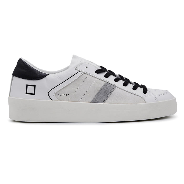 Sneakers D.A.T.E. Hill Half Pop Uomo Bianco Linee Essenziali