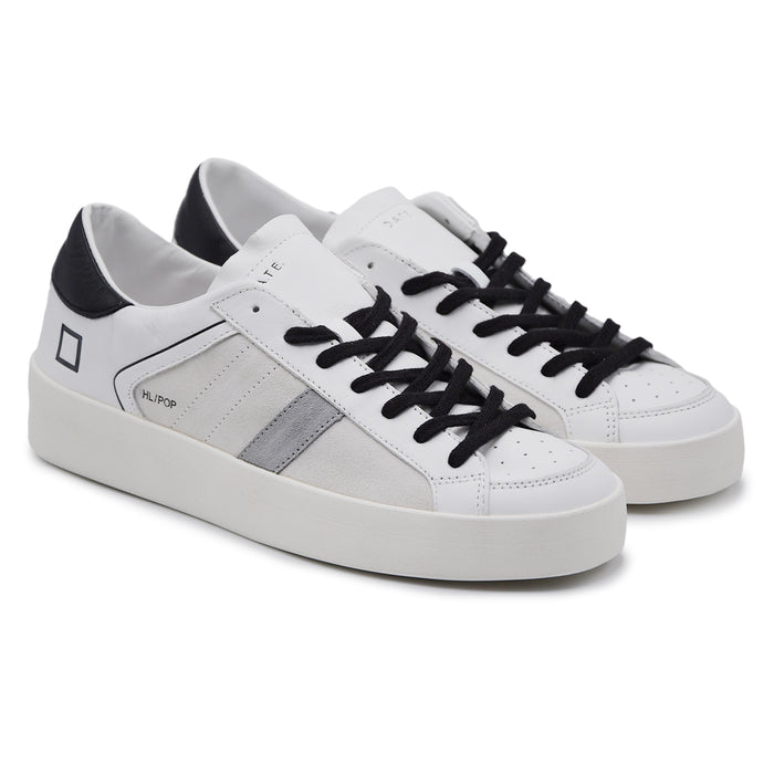 Sneakers D.A.T.E. Hill Half Pop Uomo Bianco Linee Essenziali