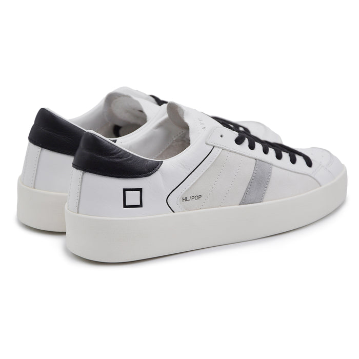 Sneakers D.A.T.E. Hill Half Pop Uomo Bianco Linee Essenziali