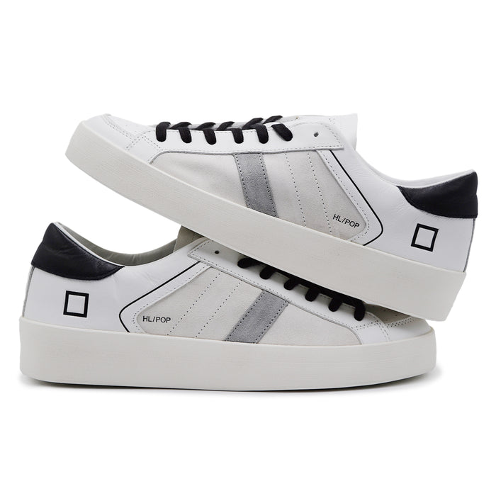 Sneakers D.A.T.E. Hill Half Pop Uomo Bianco Linee Essenziali