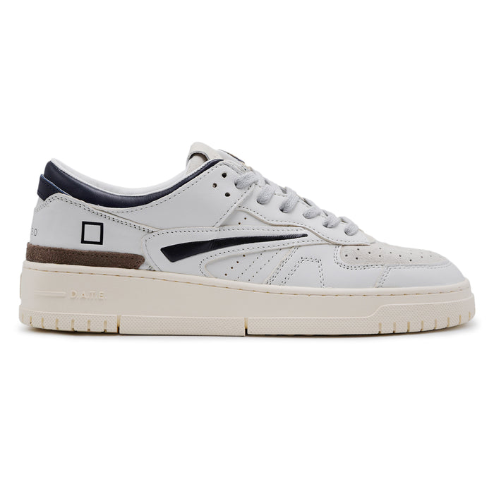 Sneakers D.A.T.E. Torneo Uomo Bianco Blu Iconico Stile Basket