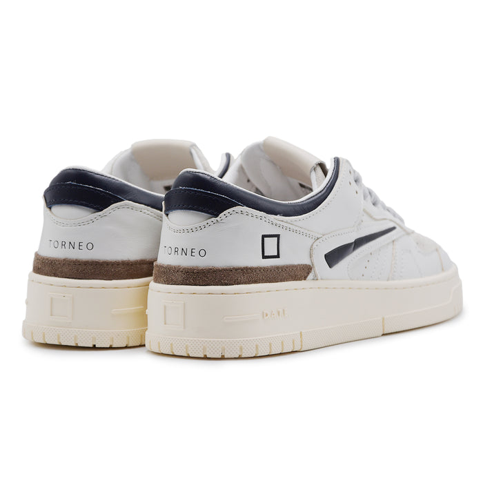 Sneakers D.A.T.E. Torneo Uomo Bianco Blu Iconico Stile Basket