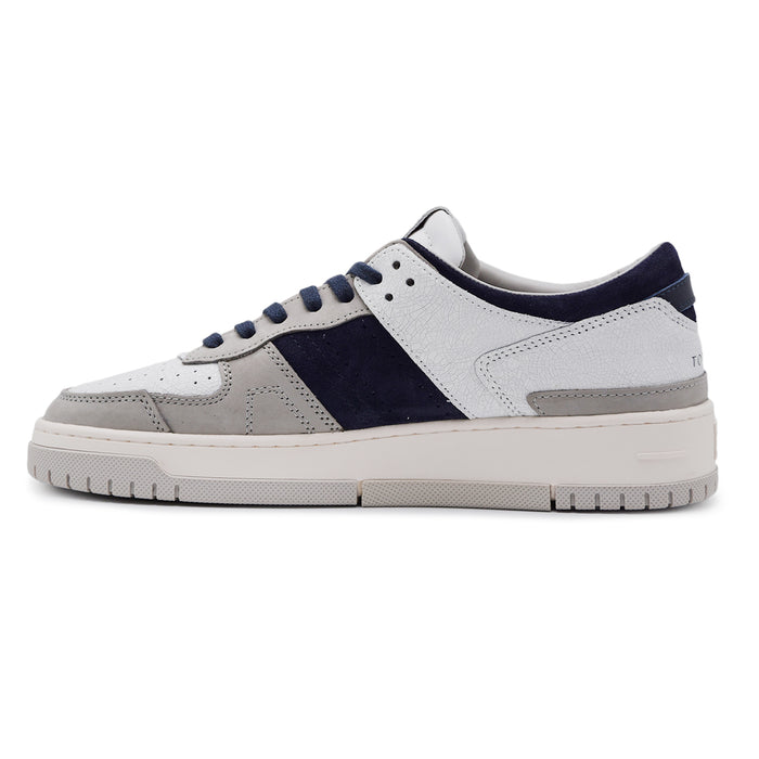 Sneakers D.A.T.E. Torneo Pop Uomo Bianco Blu Dal Design Iconico