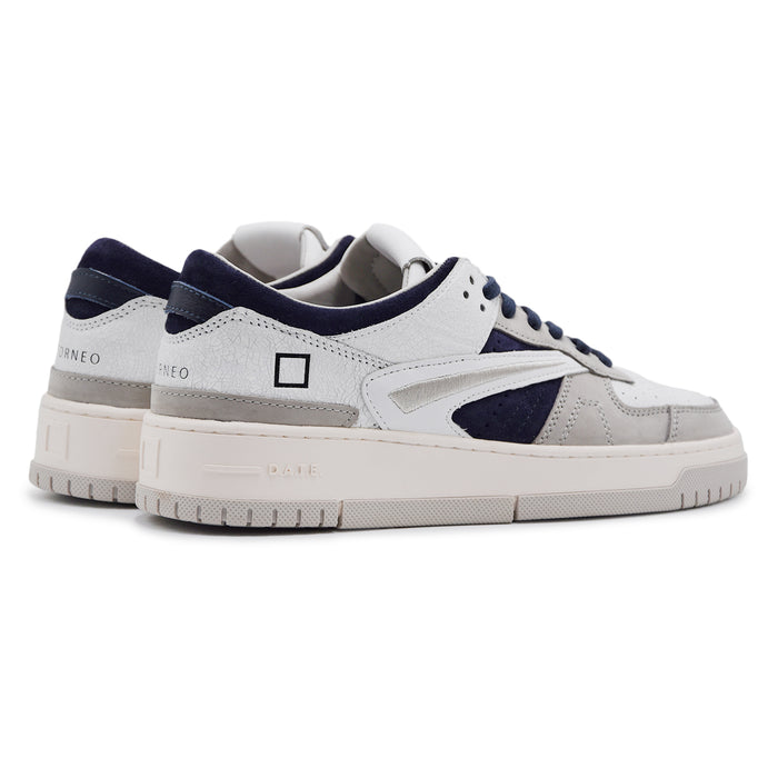 Sneakers D.A.T.E. Torneo Pop Uomo Bianco Blu Dal Design Iconico