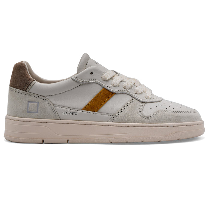 Sneakers D.A.T.E. Court 2.0 Men's Vintage Calf Ivory Basketball