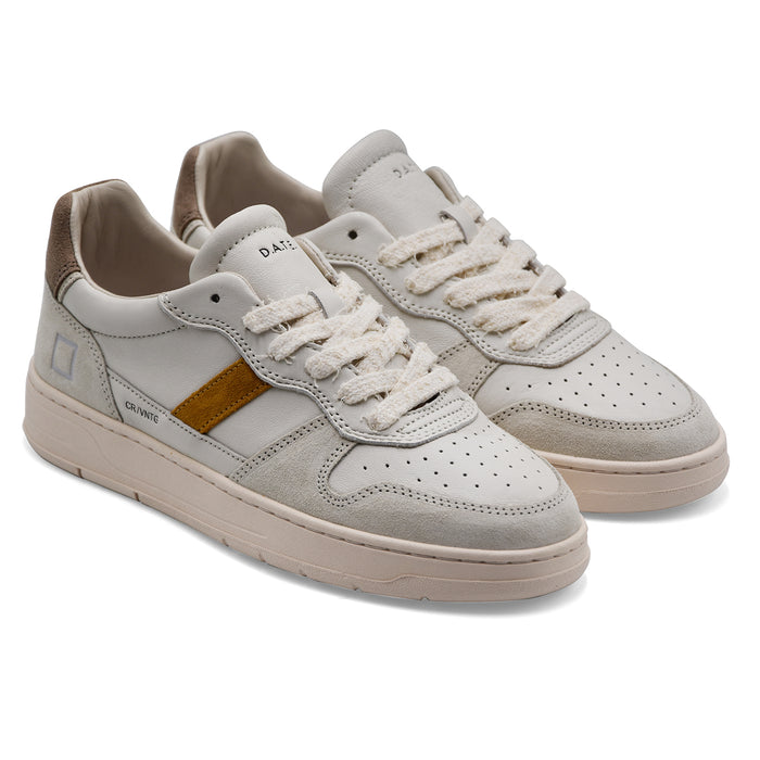 Sneakers D.A.T.E. Court 2.0 Men's Vintage Calf Ivory Basketball