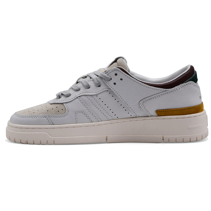 Sneakers D.A.T.E. Torneo Colored White Mustard Uomo Traspirabile