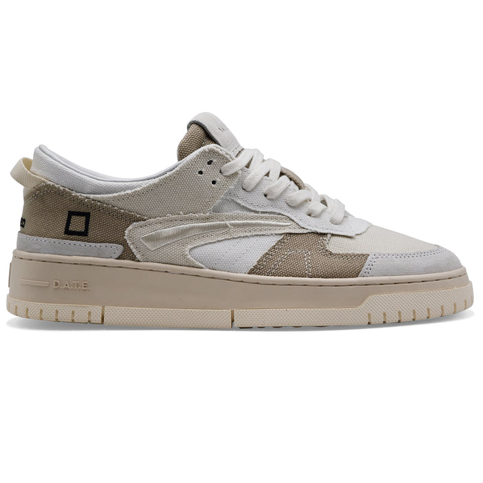 Men's Sneakers D.A.T.E. Tournament Fringed Natural White And Beige