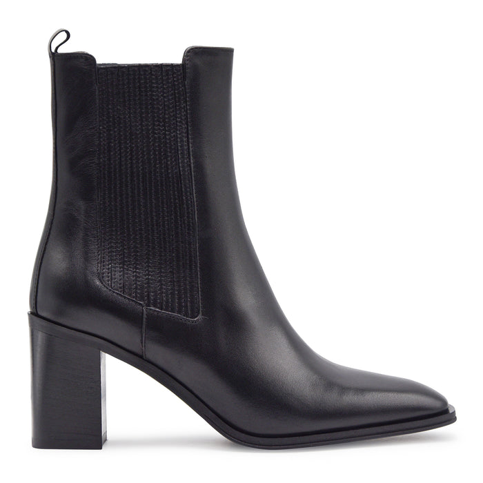 Stivaletti Riccardo P. Donna MANDY1 Pelle Nero Made In Italy