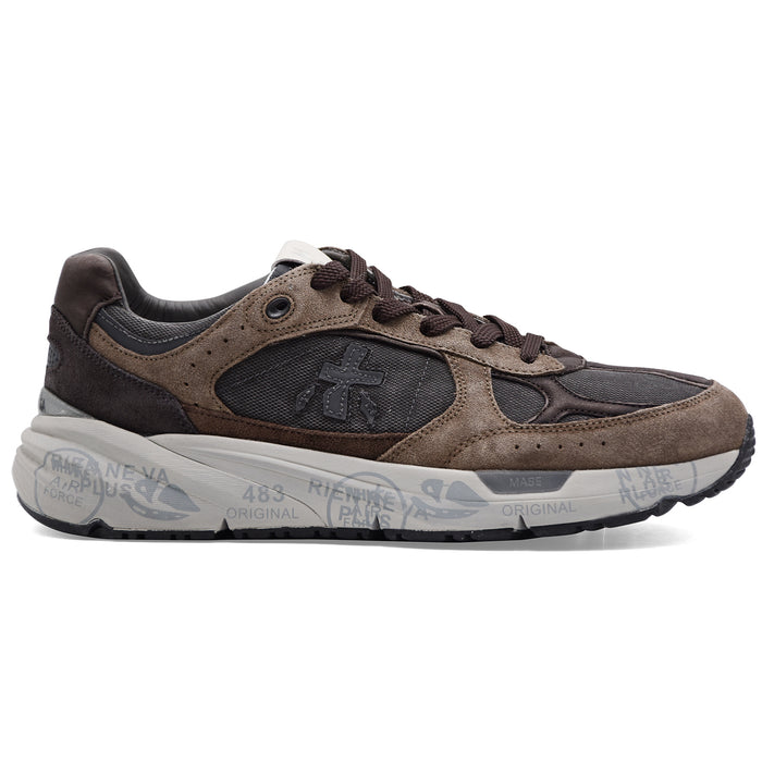 Sneakers Premiata Mase25 8421 Stile Running Uomo Suede Tessuto