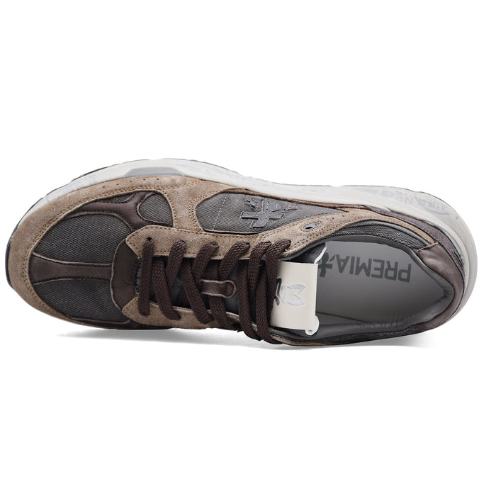 Sneakers Premiata Mase25 8421 Stile Running Uomo Suede Tessuto