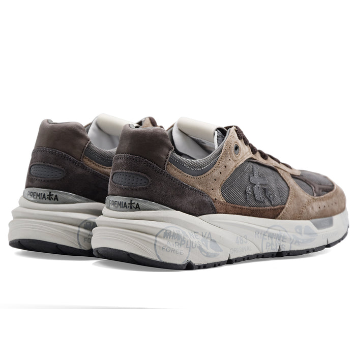Sneakers Premiata Mase25 8421 Stile Running Uomo Suede Tessuto