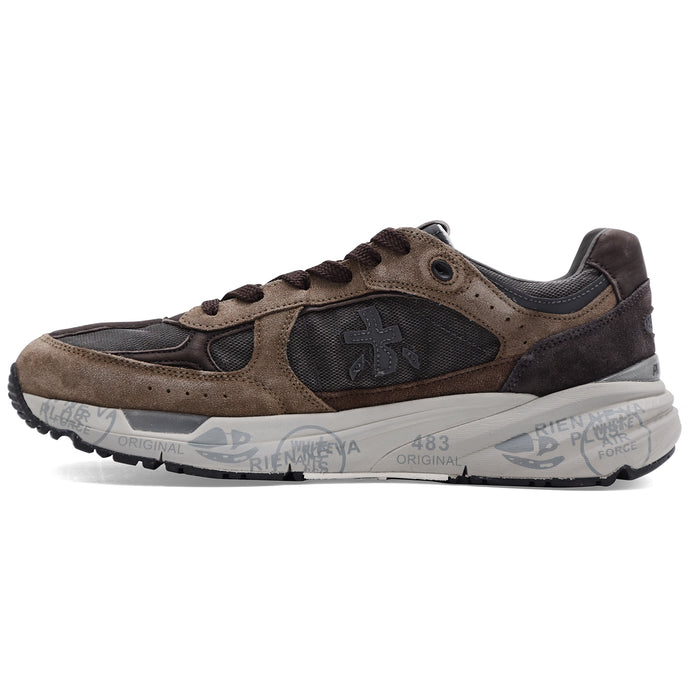 Sneakers Premiata Mase25 8421 Stile Running Uomo Suede Tessuto
