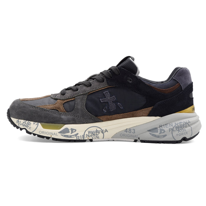 Sneakers Premiata Mase 25 8426 Uomo Blu Navy Celebri Grafiche
