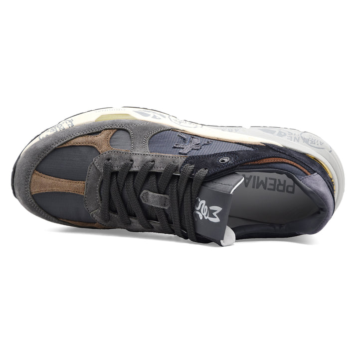 Sneakers Premiata Mase 25 8426 Uomo Blu Navy Celebri Grafiche