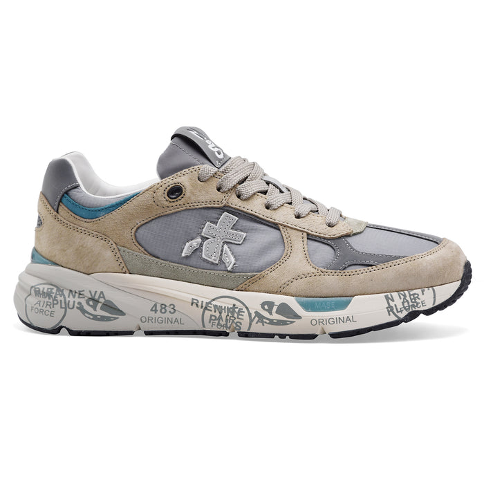 Men's Premiata Mase25 8023 Grey Contemporary Style Sneakers