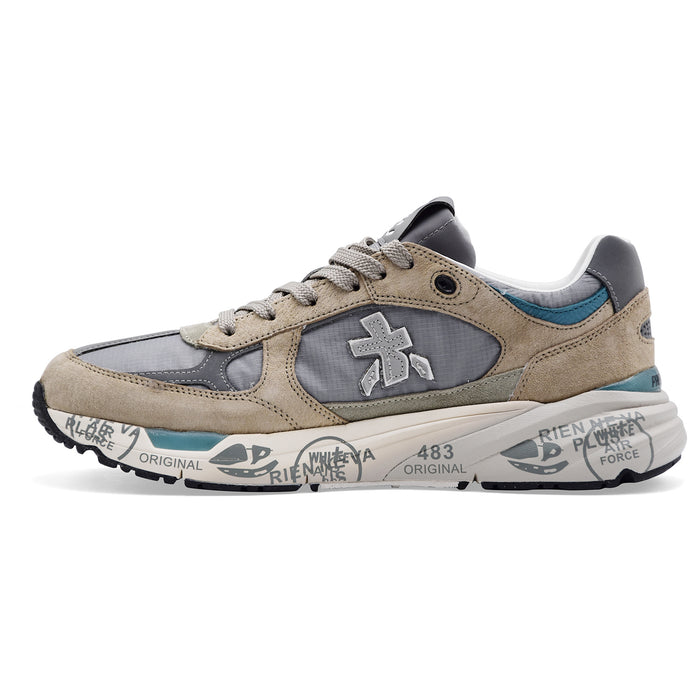 Men's Premiata Mase25 8023 Grey Contemporary Style Sneakers