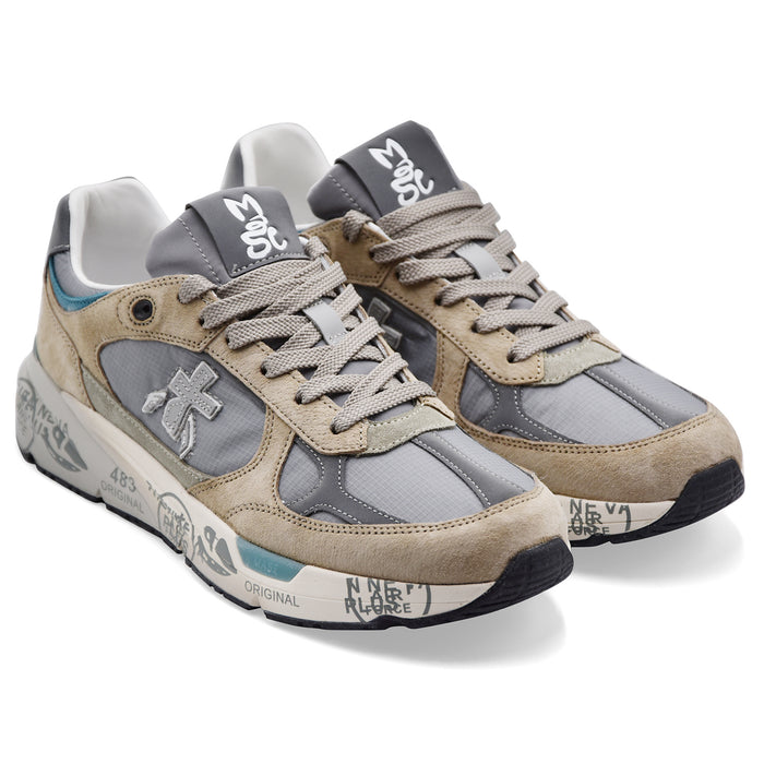 Men's Premiata Mase25 8023 Grey Contemporary Style Sneakers
