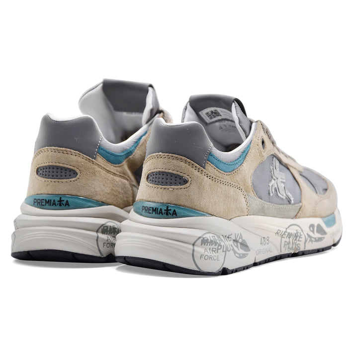 Men's Premiata Mase25 8023 Grey Contemporary Style Sneakers