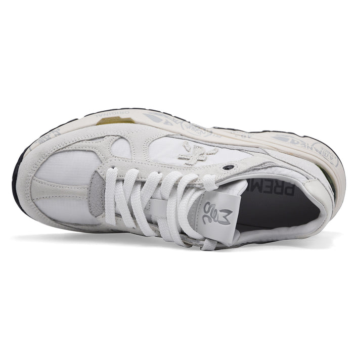 Women's Premiata Mased 7823 White Modern Silhouette Sneakers