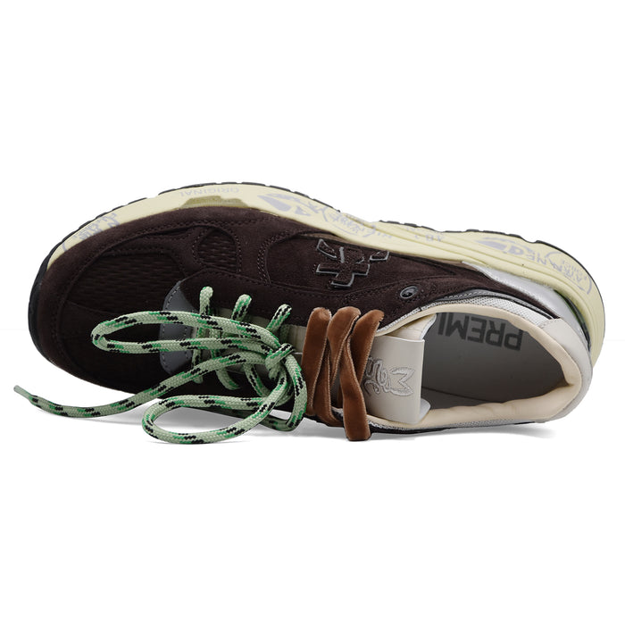 Sneakers Premiata Mased 8596L Donna Pelle Scamosciata Marrone