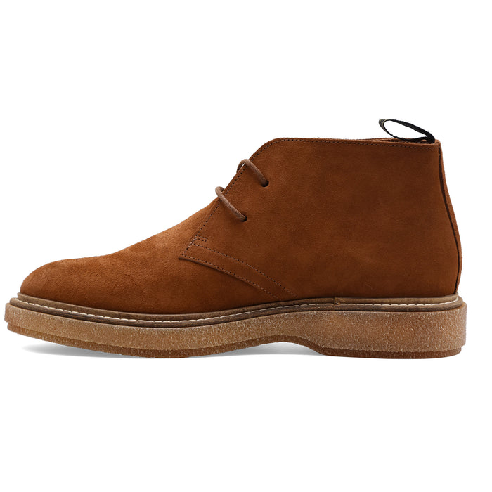 Barbour Polacchini Uomo BLAINE BOOT Camoscio Tonalità Cammello