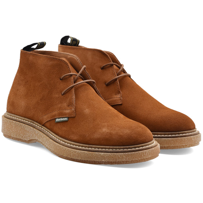 Barbour Polacchini Uomo BLAINE BOOT Camoscio Tonalità Cammello