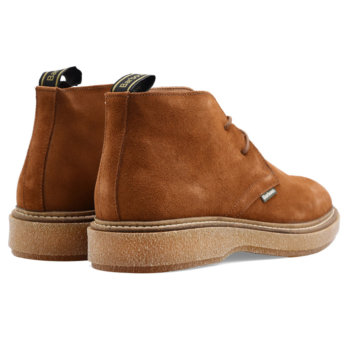 Barbour Polacchini Uomo BLAINE BOOT Camoscio Tonalità Cammello