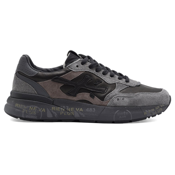 Sneakers Premiata Mick 0.1 8452 Nero Grigio Soletta Estraibile