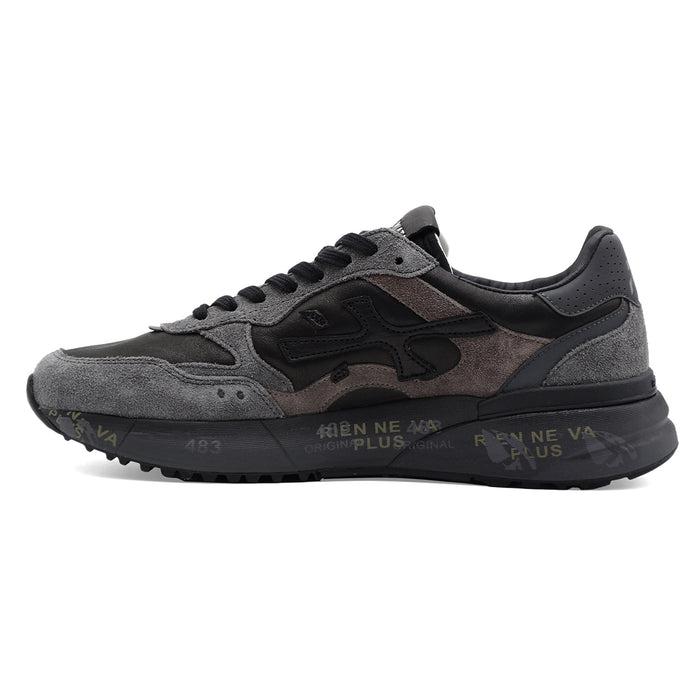 Sneakers Premiata Mick 0.1 8452 Nero Grigio Soletta Estraibile