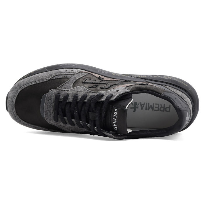 Sneakers Premiata Mick 0.1 8452 Nero Grigio Soletta Estraibile