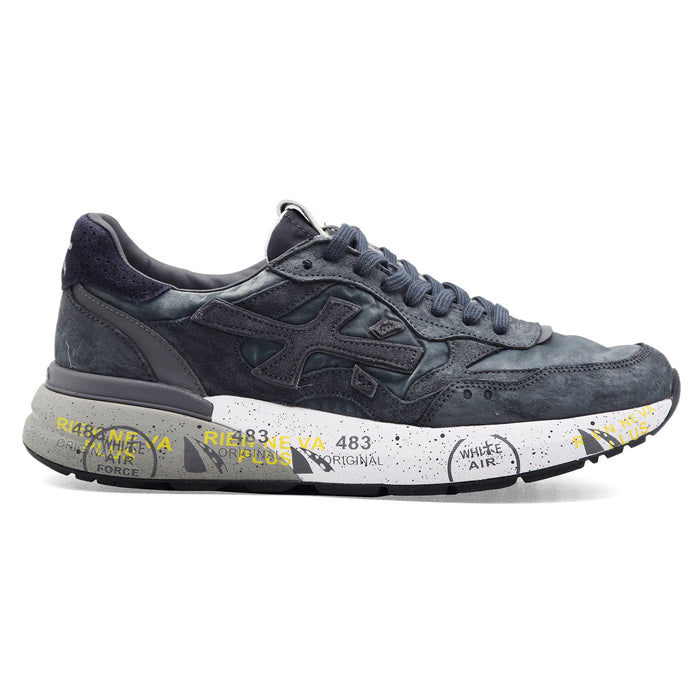 Sneakers Premiata Mick 0.1 8448 Uomo Palette Blu Sofisticata