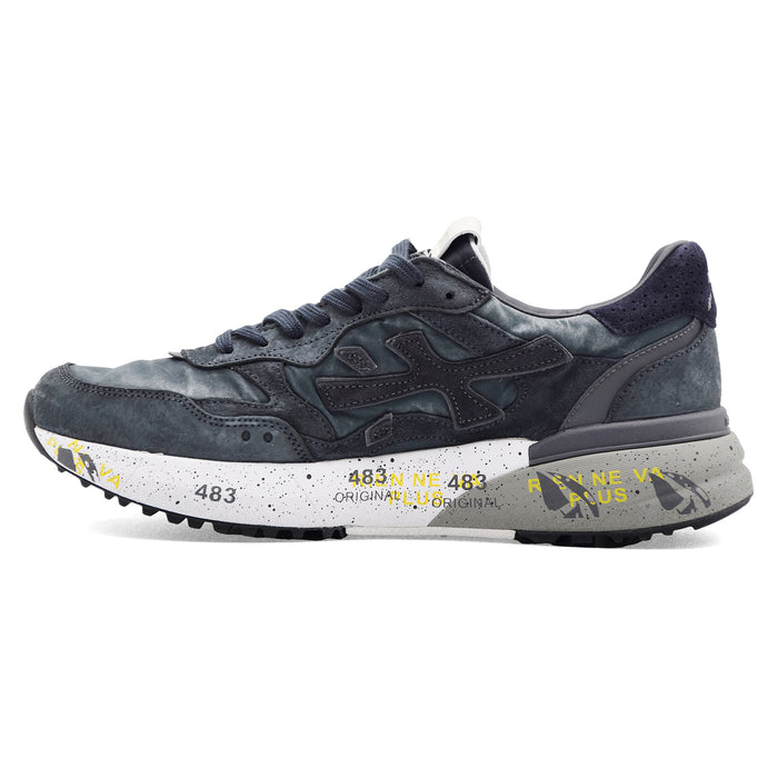 Sneakers Premiata Mick 0.1 8448 Uomo Palette Blu Sofisticata