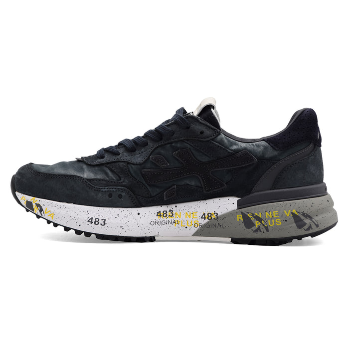 Sneakers Premiata Mick 0.1 8448 Uomo Palette Blu Sofisticata