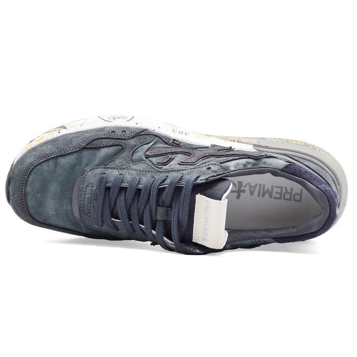 Sneakers Premiata Mick 0.1 8448 Uomo Palette Blu Sofisticata