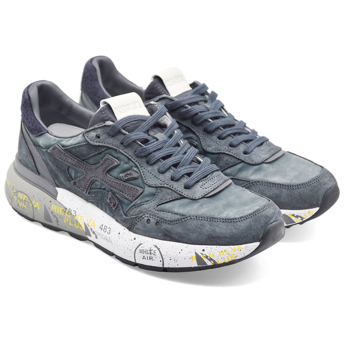 Sneakers Premiata Mick 0.1 8448 Uomo Palette Blu Sofisticata