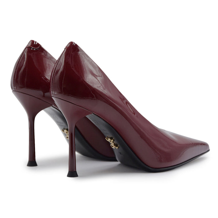 Décolleté Sergio Levantesi Moderna Bordeaux Con Scollo A Cuore