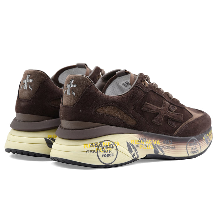 Sneakers Premiata Moerun 8636 Uomo Marrone Running Innovativa