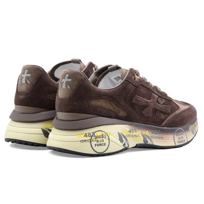 Sneakers Premiata Moerun 8636 Uomo Marrone Running Innovativa