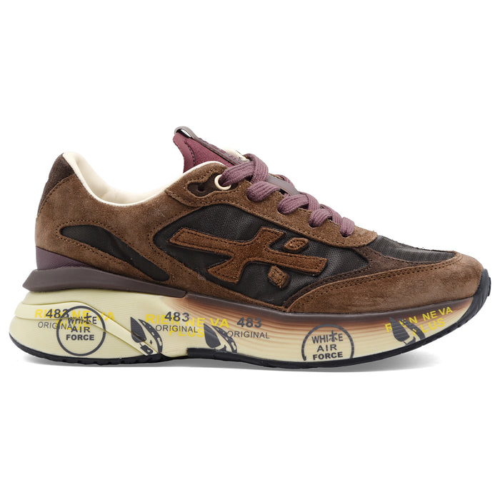 Sneakers Donna Premiata Moerund 8562 Marrone Stile Contemporaneo
