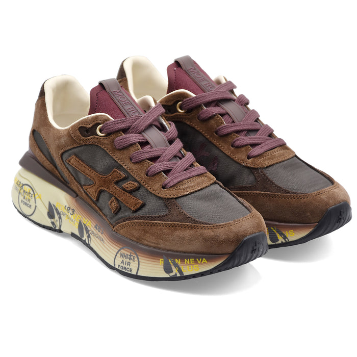 Sneakers Donna Premiata Moerund 8562 Marrone Stile Contemporaneo