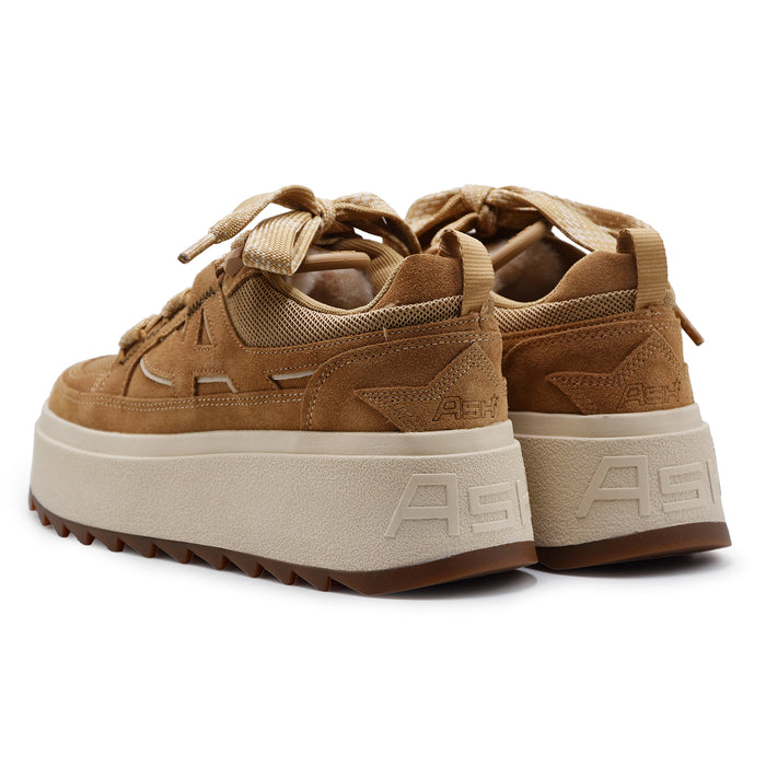 Sneakers Donna Ash Movie Calf Suede Mesh Cammello Stile Street